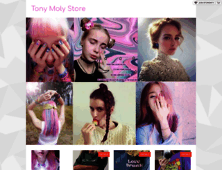 tonymoly.storenvy.com screenshot