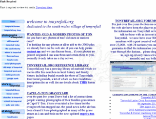 tonyrefail.org screenshot
