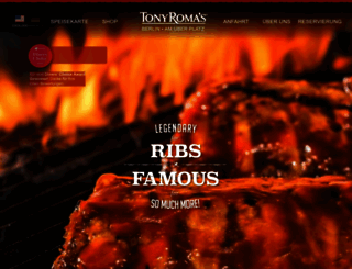 tonyromas.de screenshot