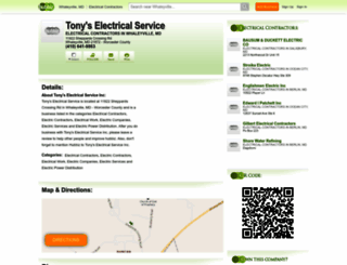 tonys-electrical-service.hub.biz screenshot