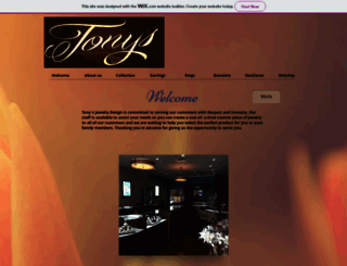 tonysjewelrydesign.com screenshot