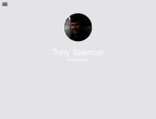 tonyspencer.com screenshot