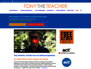 tonytheteacher.com screenshot