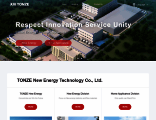 tonze.com screenshot