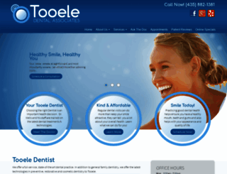 tooeledental.com screenshot