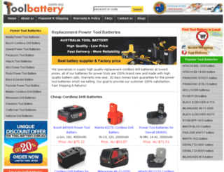 tool-battery.com.au screenshot