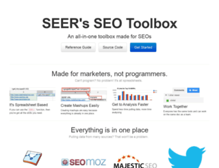 toolbox.seerinteractive.com screenshot