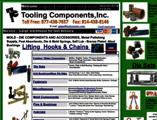 toolingcomponentsinc.com screenshot