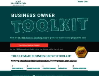 toolkit.mauimastermind.com screenshot