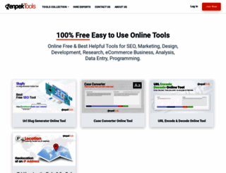 tools.enpek.com screenshot