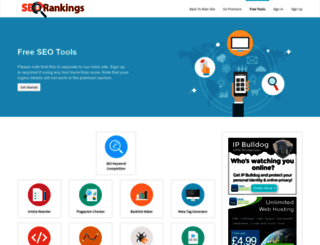 tools.seorankings.com screenshot