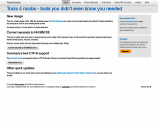 tools4noobs.com screenshot