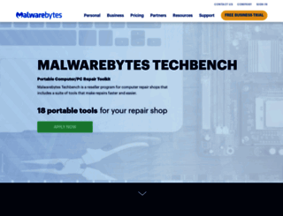 toolset.malwarebytes.com screenshot