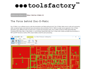 toolsfactory.com screenshot