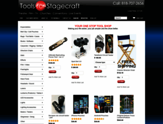 toolsforstagecraft.com screenshot