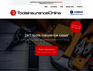 toolsinsuranceonline.com screenshot