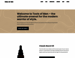 toolsofmen.com screenshot