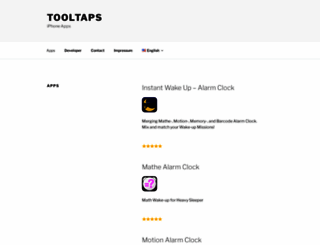 tooltaps.com screenshot
