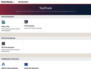 tooltrunk.net screenshot
