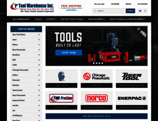 toolwarehouseinc.com screenshot