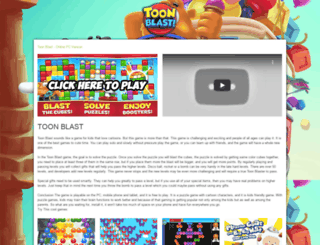 toon-blast.com screenshot