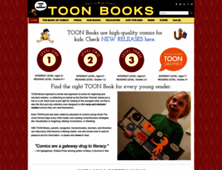 toon-books.com screenshot