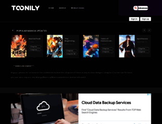 toonily.net screenshot