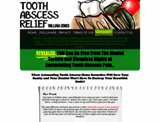tooth-abscess-relief.com screenshot