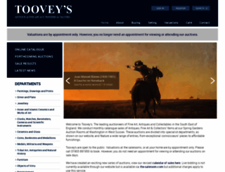 tooveys.com screenshot