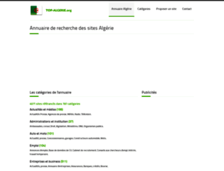 top-algerie.org screenshot