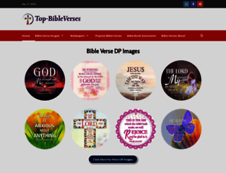 top-bibleverses.com screenshot
