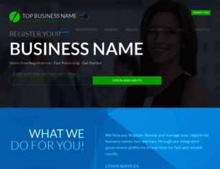 top-business-name.com.au screenshot