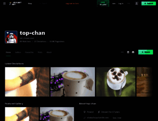 top-chan.deviantart.com screenshot