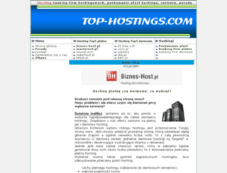 top-hostings.com screenshot