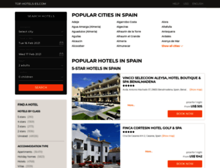 top-hotels-es.com screenshot