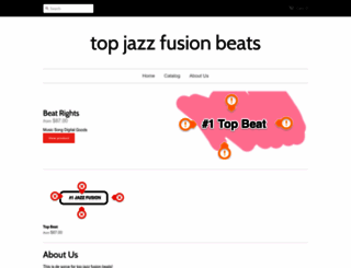 top-jazz-fusion-beats.myshopify.com screenshot