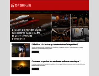 top-seminaire.com screenshot