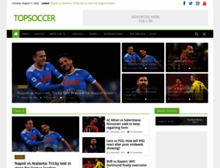 top-soccer.com screenshot