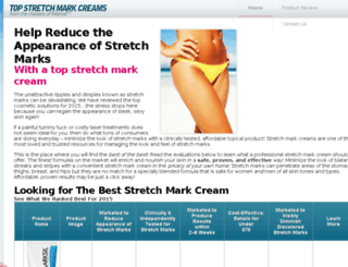 top-stretchmarkcreams.com screenshot
