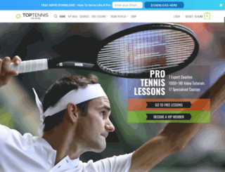 top-tennis-training.com screenshot