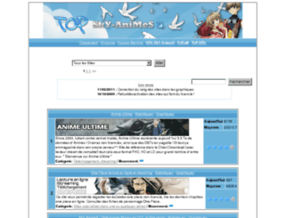 top.sky-animes.com screenshot