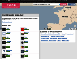 top10bars.fr screenshot