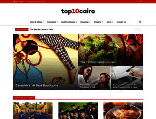 top10cairo.com screenshot