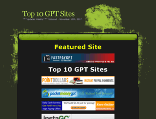 top10gptsites.blinkweb.com screenshot