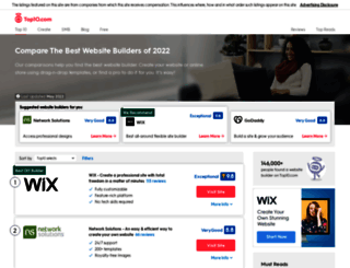 top10websitebuilders.com screenshot
