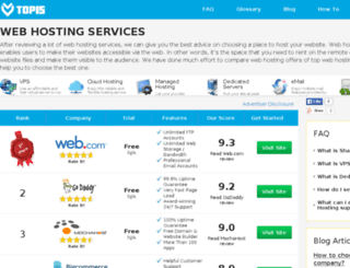 top15websitehosting.com screenshot