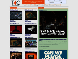 top40-charts.com screenshot