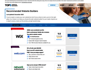 top5-websitebuilders.com screenshot