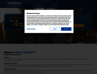 topamax.com screenshot