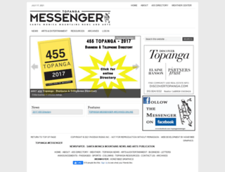 topangamessenger.com screenshot
